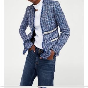 Zara Tweed Blazer